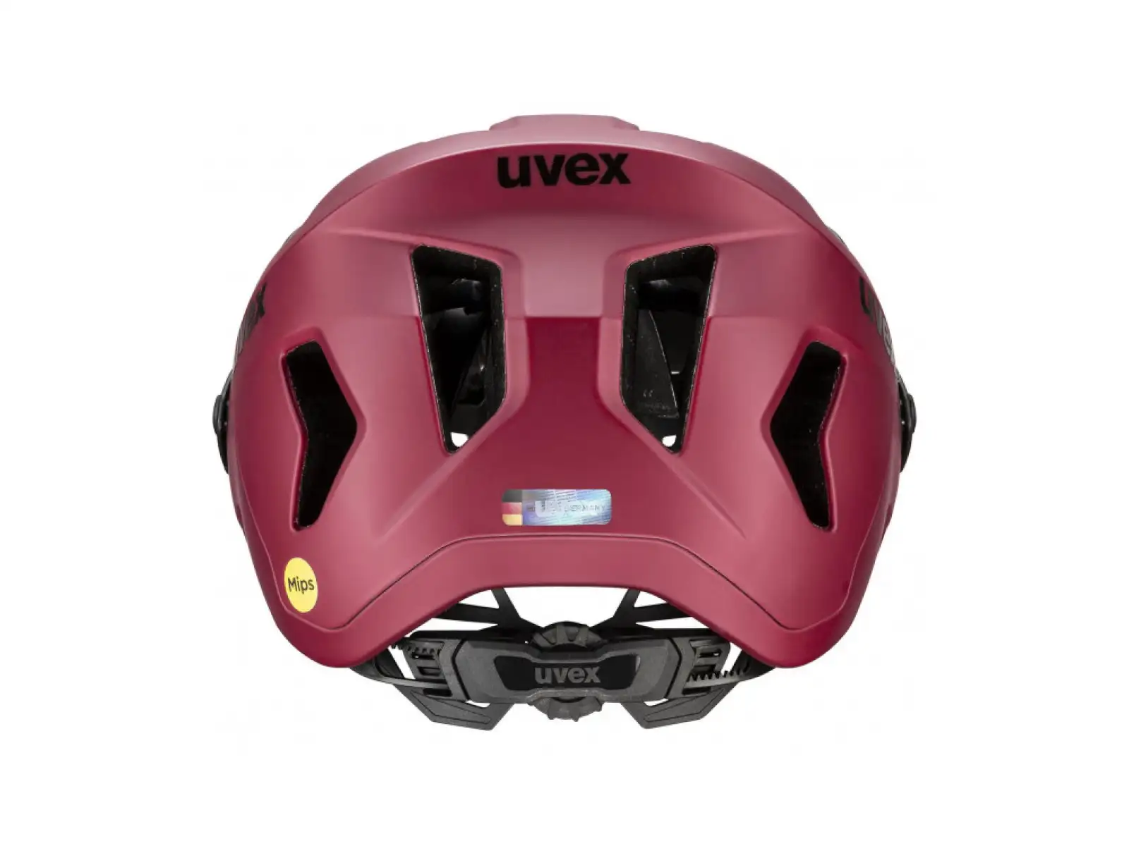 Uvex Renegade MIPS prilba Ruby Red/Black Matt