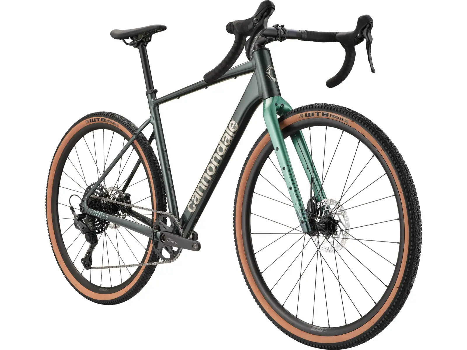 Cannondale Topstone CAAD 3 CUES 1X gravel bicykel Tech Green