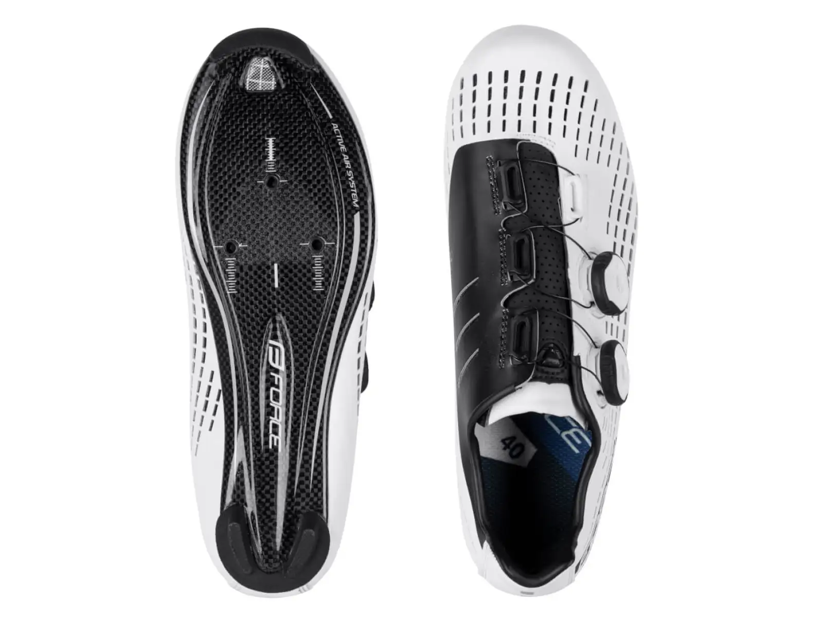 Force Revolt Carbon Road Cestné tenisky White