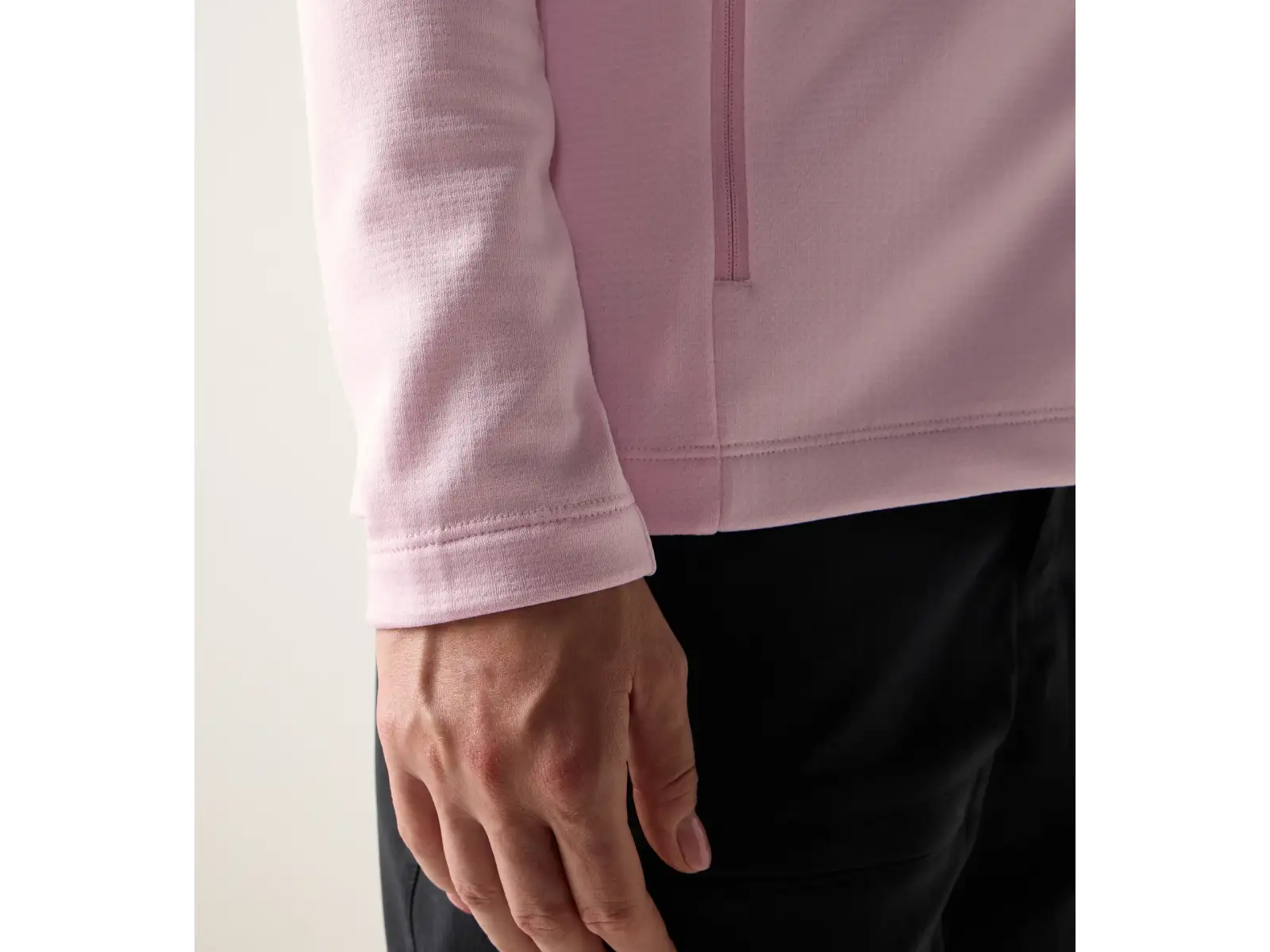 Haglöfs Korp Mid Hood dámska mikina Fresh Pink