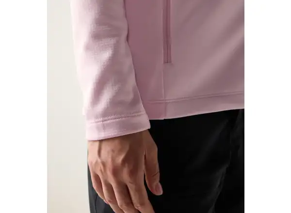 Haglöfs Korp Mid Hood dámska mikina Fresh Pink