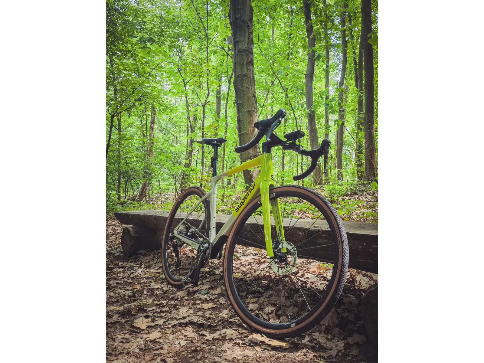 Superior XR 9.7 GR Gloss gravel bicykel Grey/Racing Yellow