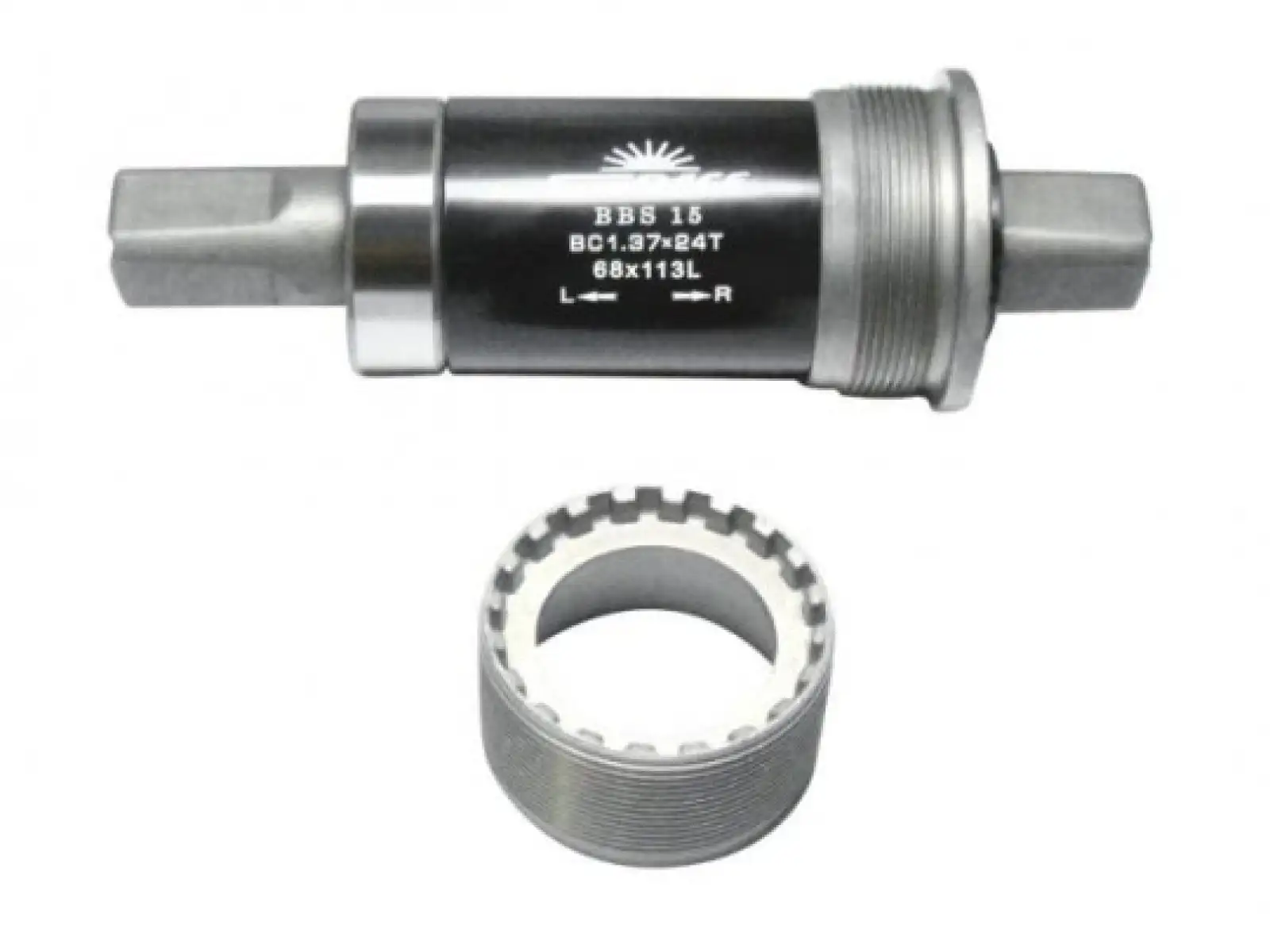 Sunrace S15 68 mm stredová štvorcová os 107 mm