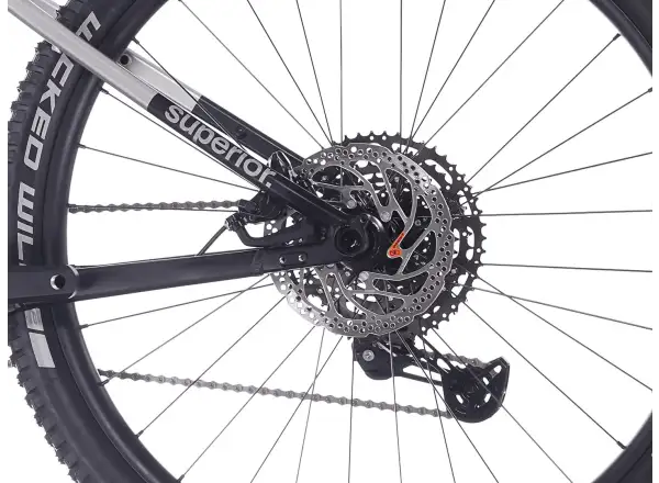 Superior eXP 6.5 horský elektrobicykel Matte Dark Chrome/BKlack
