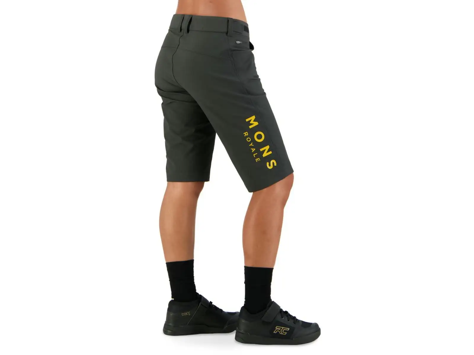 Mons Royale Momentum 2.0 WMNS dámske šortky black / gold