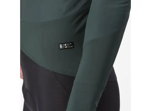 Castelli Beta RoS pánska bunda Rover Green/Red Orange