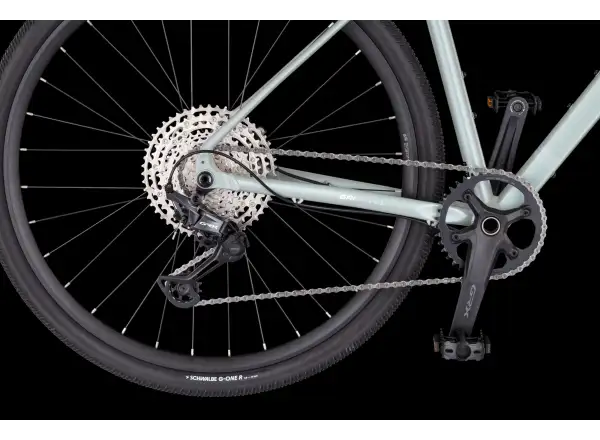 4Ever Gromvel Elite gravel bicykel Ghost pearl
