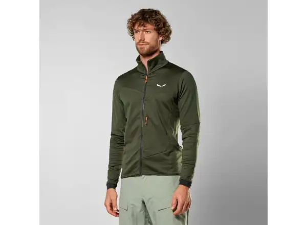 Salewa Sella Crevasse pánská mikina Golden Brown
