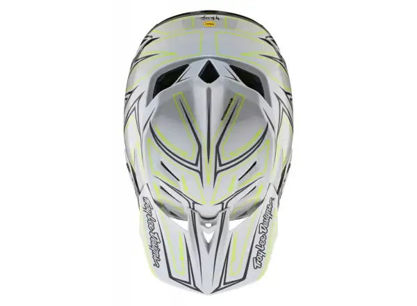Troy Lee Designs D4 Composite MIPS Pinned prilba Light Gray