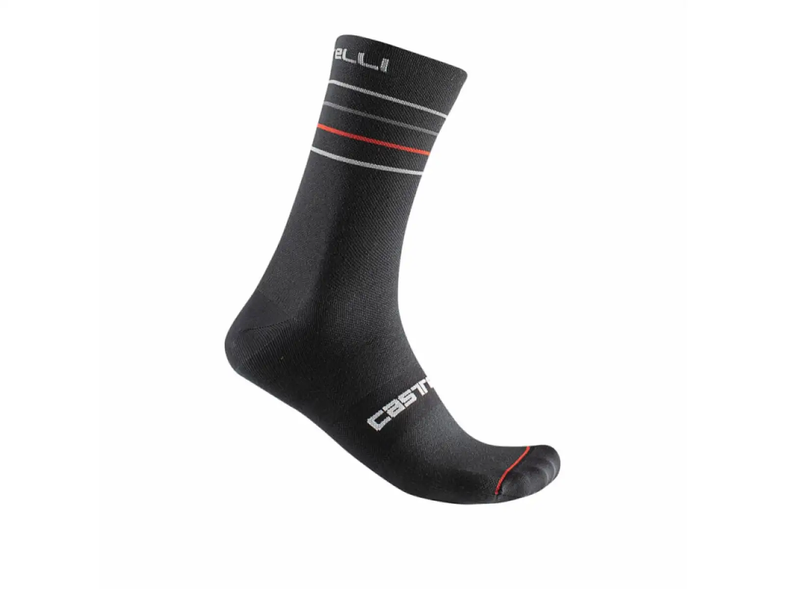 Pánske ponožky Castelli Endurance 15 black/white