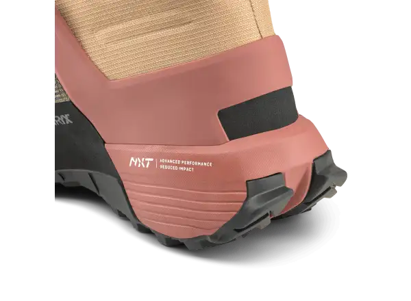 Salewa Wildfire NXT Mid GTX dámske turistické topánky Quicksand/Etruscan Red