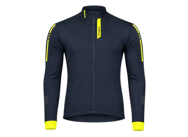 Etape Tonale pánsky dres dlhý rukáv petrolejová