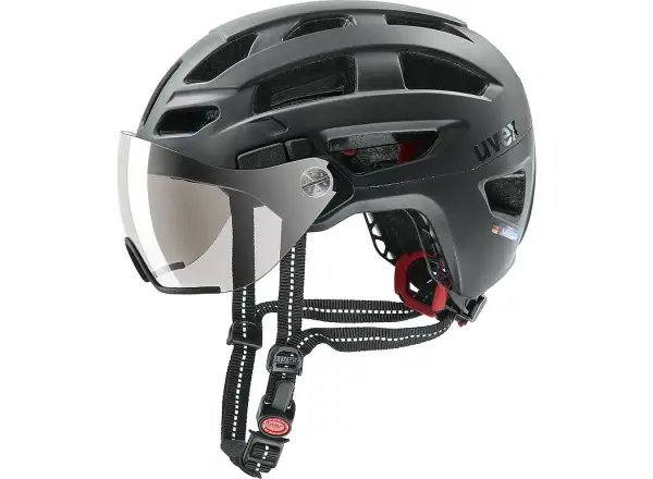 Uvex Finale Visor prilba Black Mat