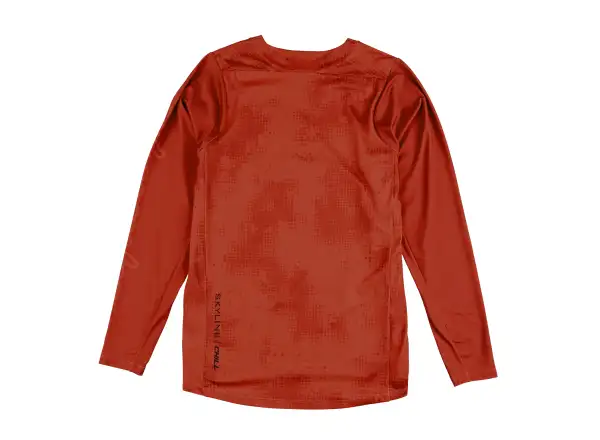 Troy Lee Designs Skyline Chill pánsky dres dlhý rukáv Scattered Fire Orange