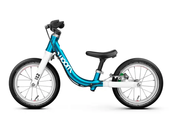 Woom GO 1 Metallic Blue 12 detské odrážadlo
