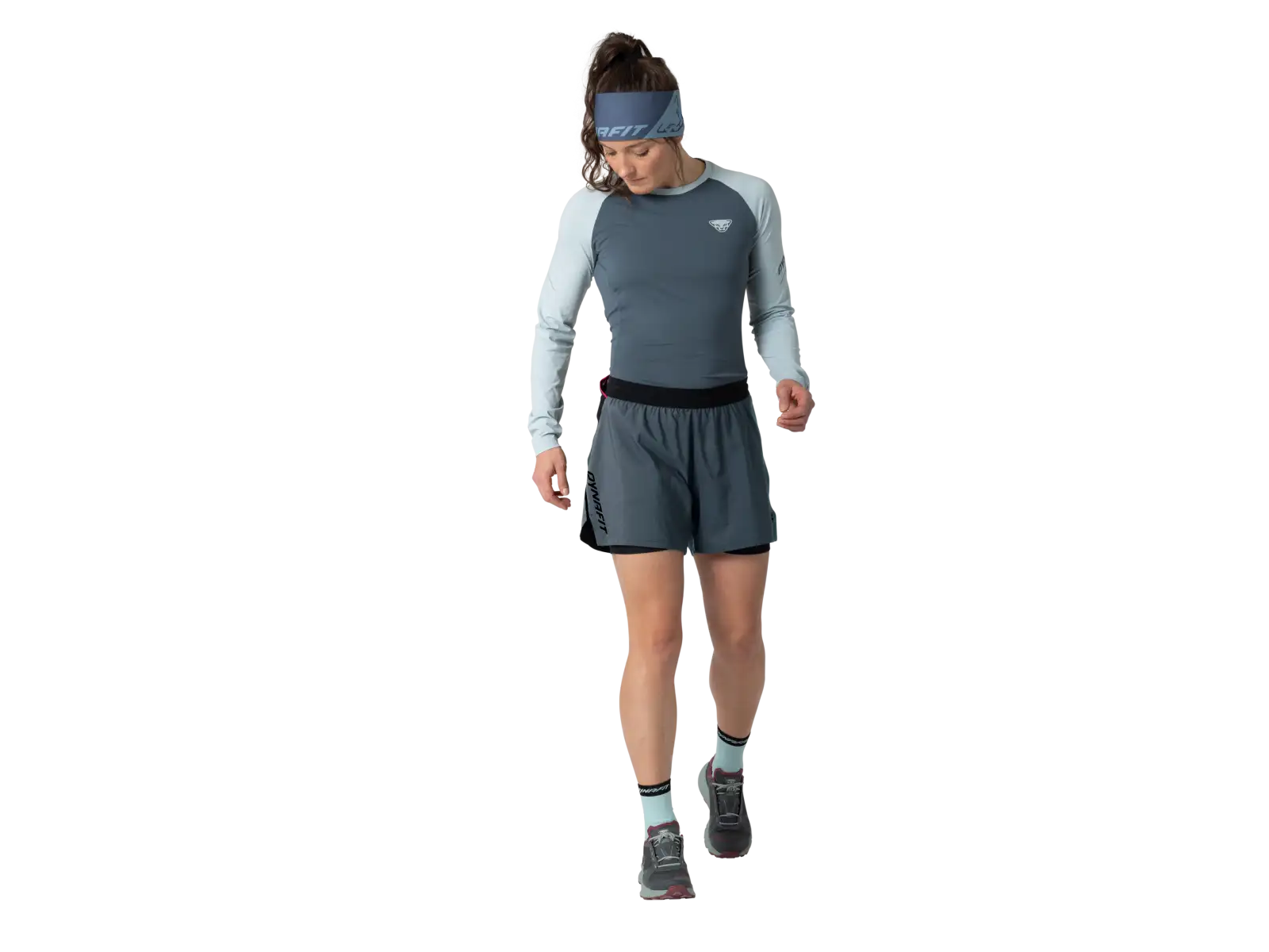 Dynafit Alpine Pro 2v1 dámske bežecké kraťasy Cinder