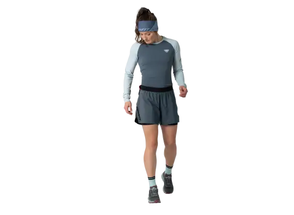 Dynafit Alpine Pro 2v1 dámske bežecké kraťasy Cinder
