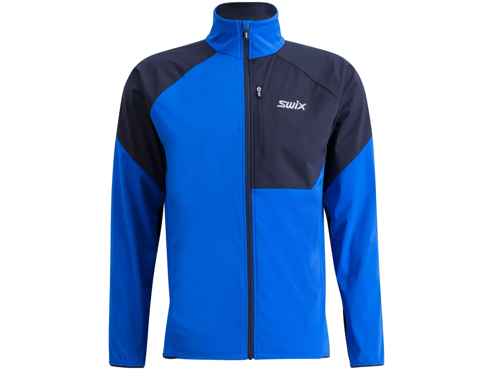 Swix Focus Wind pánska bunda Modrá
