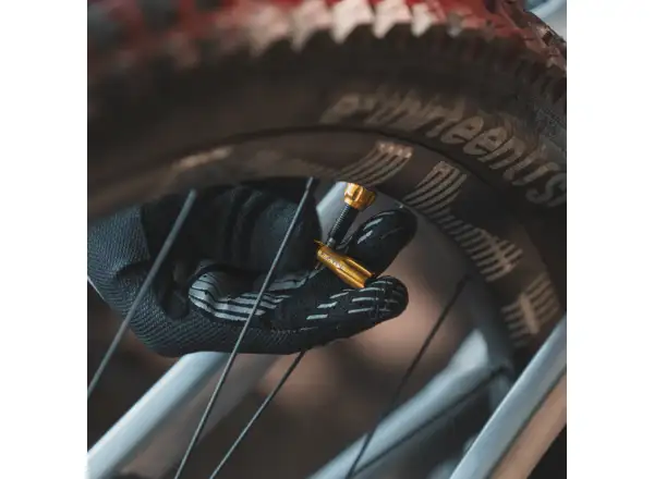 Lezyne CNC TLR čapička ventilu silver