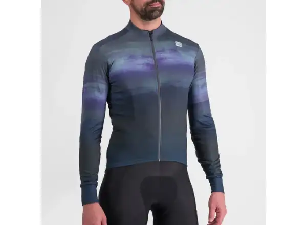 Sportful Flow Supergiara Thermal pánsky dres Galaxy Blue/Black sizing. L