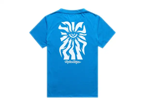 Troy Lee Designs Lilium Ride dámske tričko krátky rukáv One Eye Aero Blue