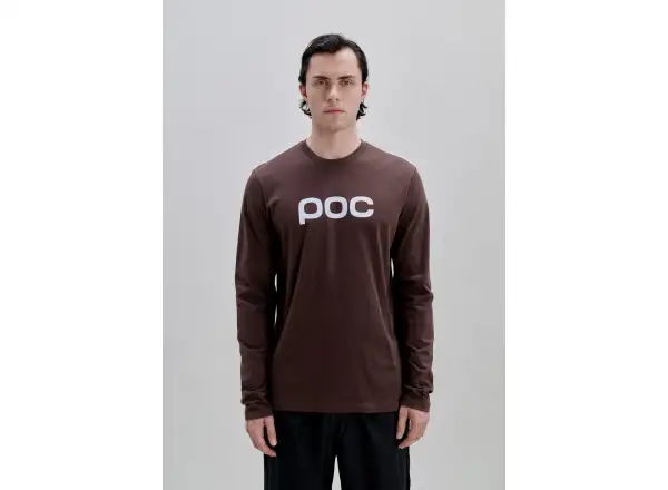 POC L/S Tee tričko s dlhým rukávom Bronzite Brown