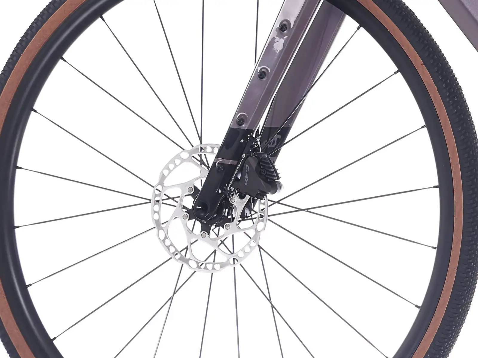 Rock Machine Lukk Cr 70 gravel bicykel Gloss Purple Garnet