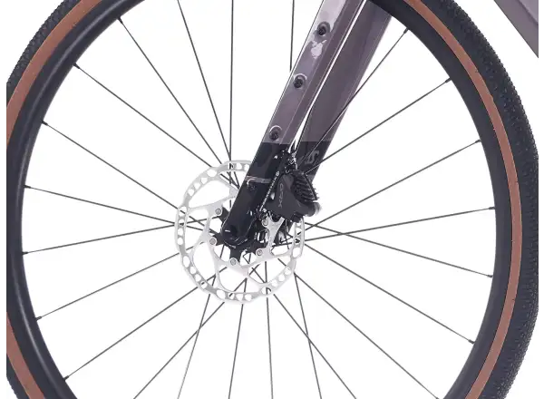 Rock Machine Lukk Cr 70 gravel bicykel Gloss Purple Garnet