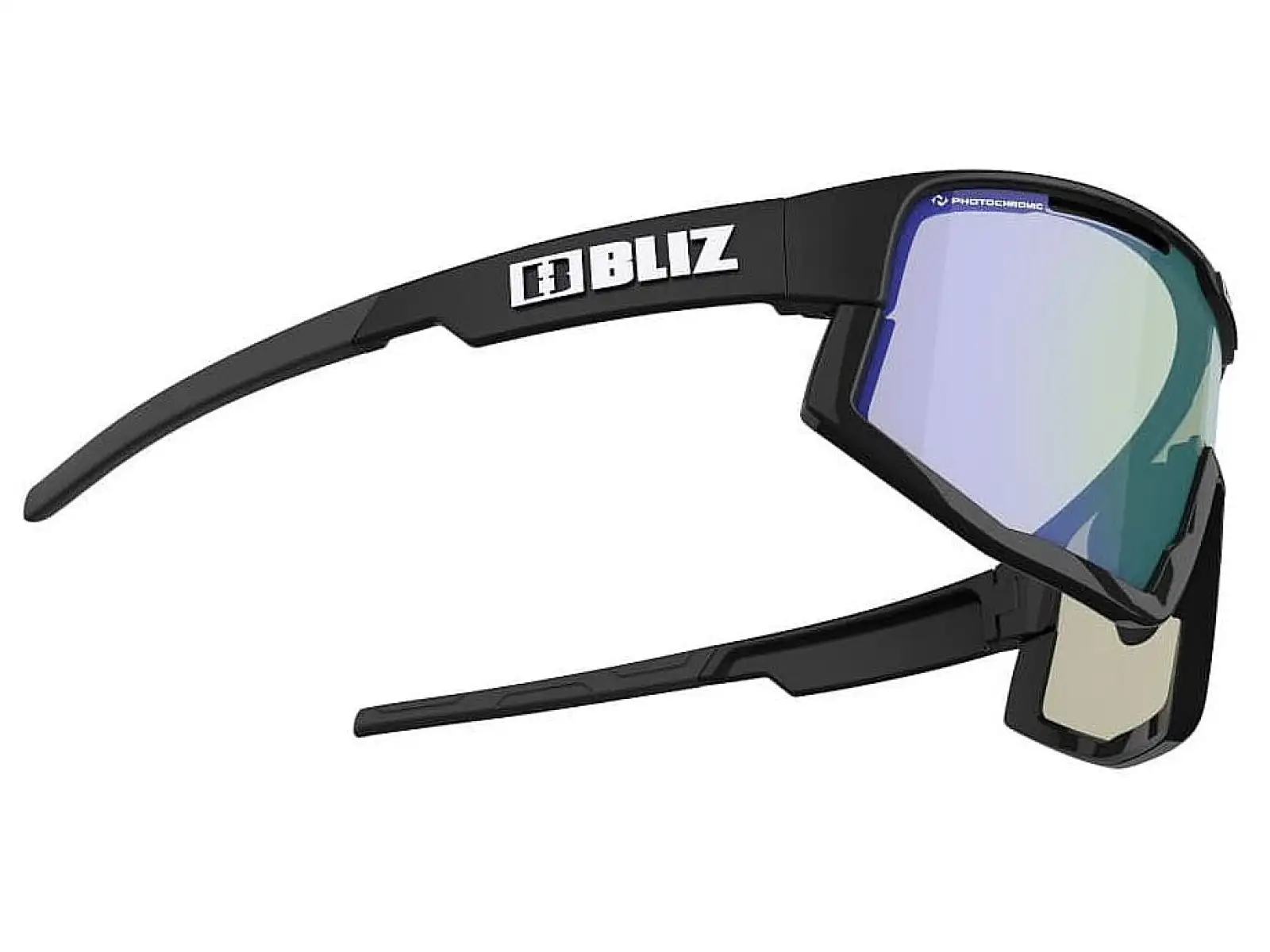 Bliz Fusion Nano Optics cyklistické okuliare Matt Black Photocromic Brown/Blue Multi