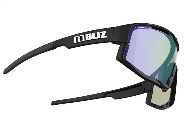 Bliz Fusion Nano Optics cyklistické okuliare Matt Black Photocromic Brown/Blue Multi