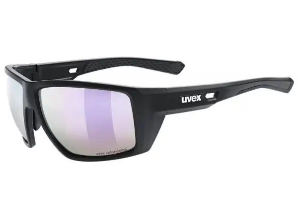 Okuliare Uvex MTN Venture CV Black Matt/Mirror Lavender/Pink