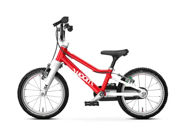 Woom GO 2 Red 14 detský bicykel