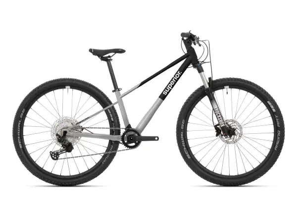Superior Team 27.7 detský bicykel Gloss Brushed Alu/Rainbow Black