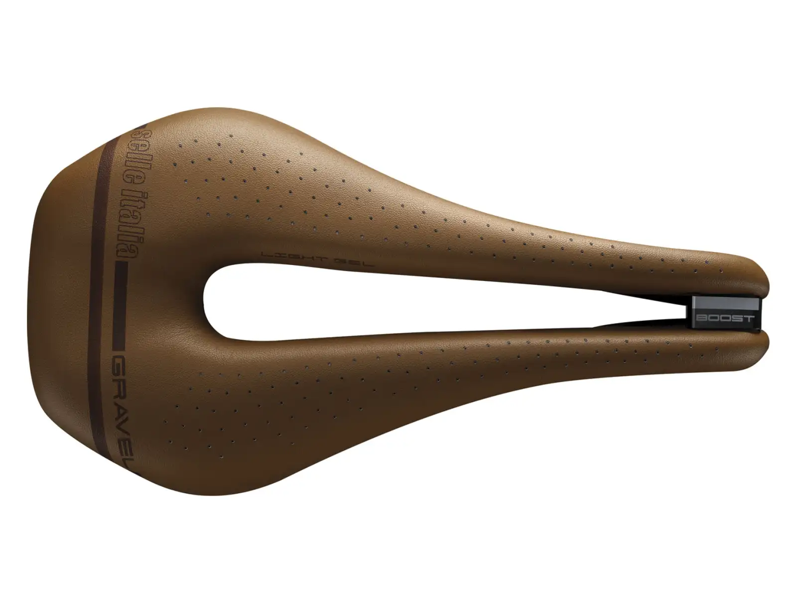 Sedlo Selle Italia Novus Boost Gravel Heritage Superflow S3 hnedé