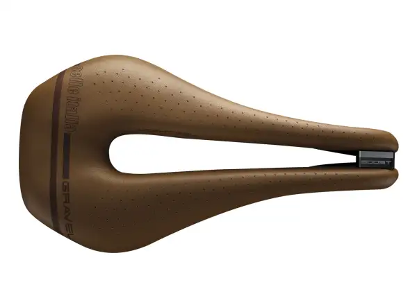 Sedlo Selle Italia Novus Boost Gravel Heritage Superflow S3 hnedé