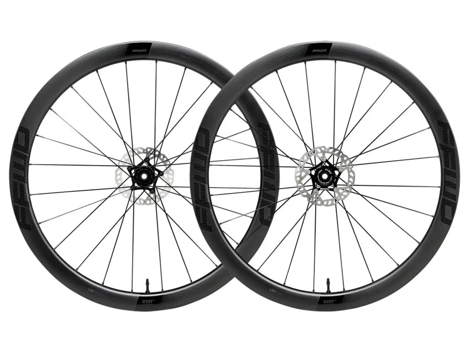 FFWD RYOT55 DT240 2:1 EXP cestné vypletené kolesá plášťové MattBlack Sram XDR orech
