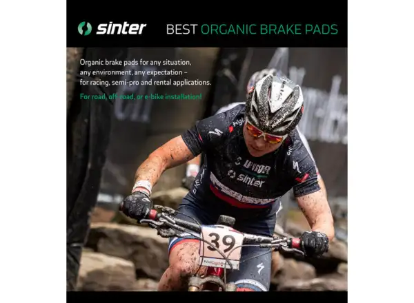 Sinter SRAM Elixir Trail, G2, Guide brzdové doštičky polymér modrá