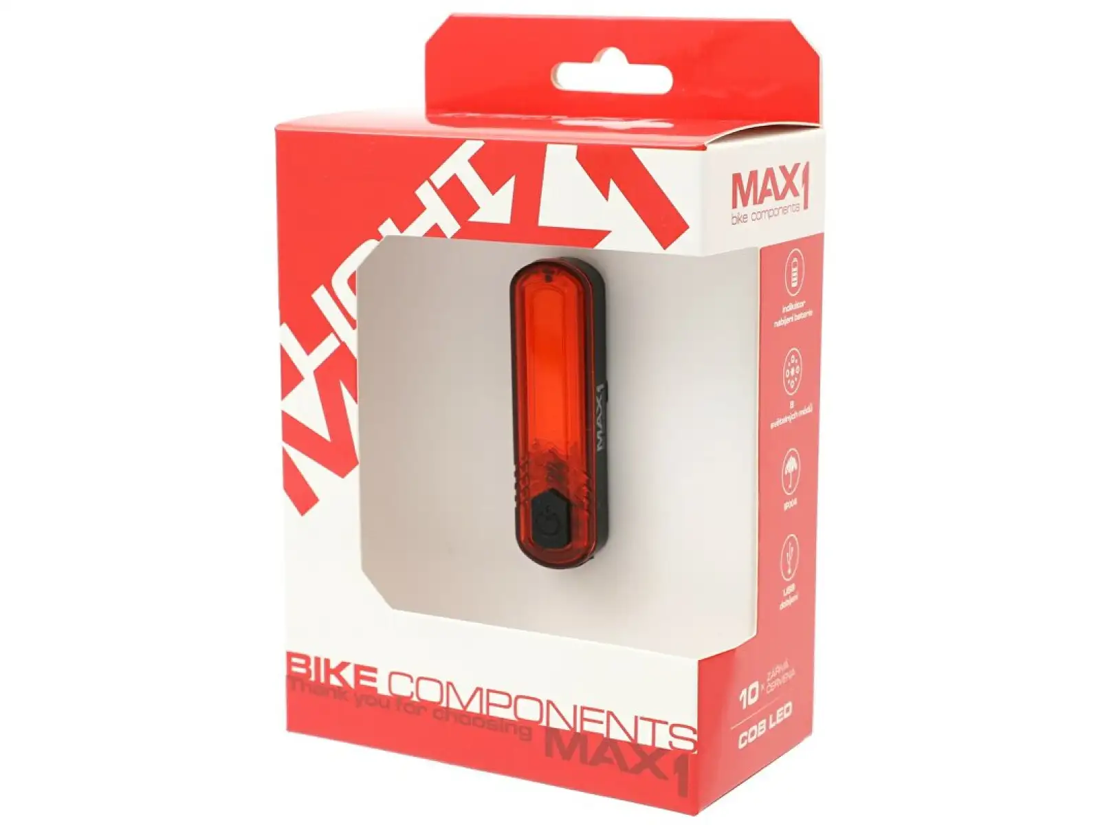 Max1 Cobo USB zadné svetlo