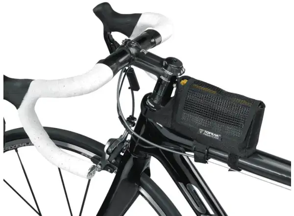 Taška na rám Topeak Tribag 0,6 l čierna, veľkosť 0,6 l M + kryt proti dažďu