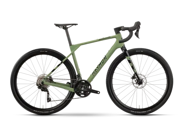 Raymon Soreno gravel bicykel Resedagreen/Black
