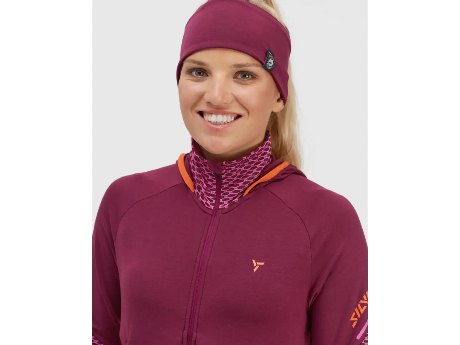 Silvini Artica dámska mikina Plum/Pink