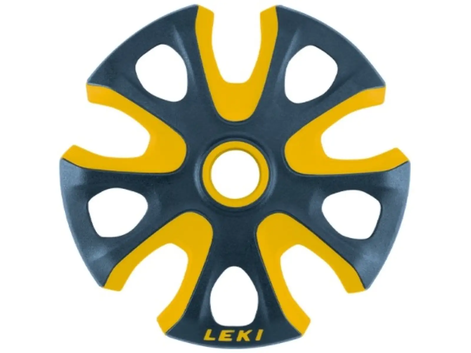 Teleskopické zjazdové palice Leki Spitfire Vario 3D Blue/Yellow 110 - 140 cm