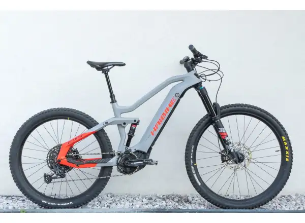 Haibike AllMtn 6 CRB Grey/Red celoodpružený elektrobicykel z POŽIČOVNE