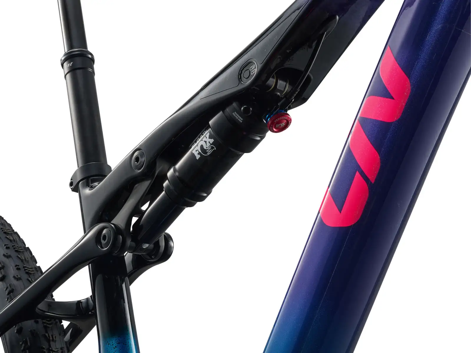 Liv Pique Advanced SL 3 horský celoodpružený bicykel Deep Cove/Sea Sparkle