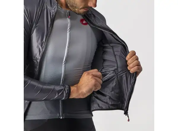 Castelli Aria Shell pánska bunda Dark Gray