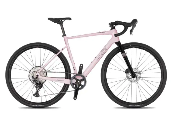 4Ever Grizzly Elite gravel bicykel coral / black