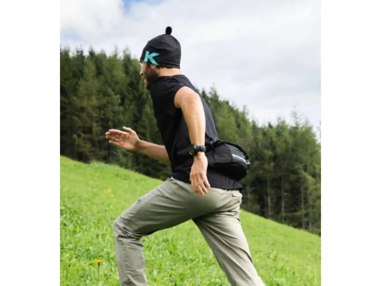 Kästle Thermo Hydration Belt 0,85 l ľadvinka čierna veľ. Uni