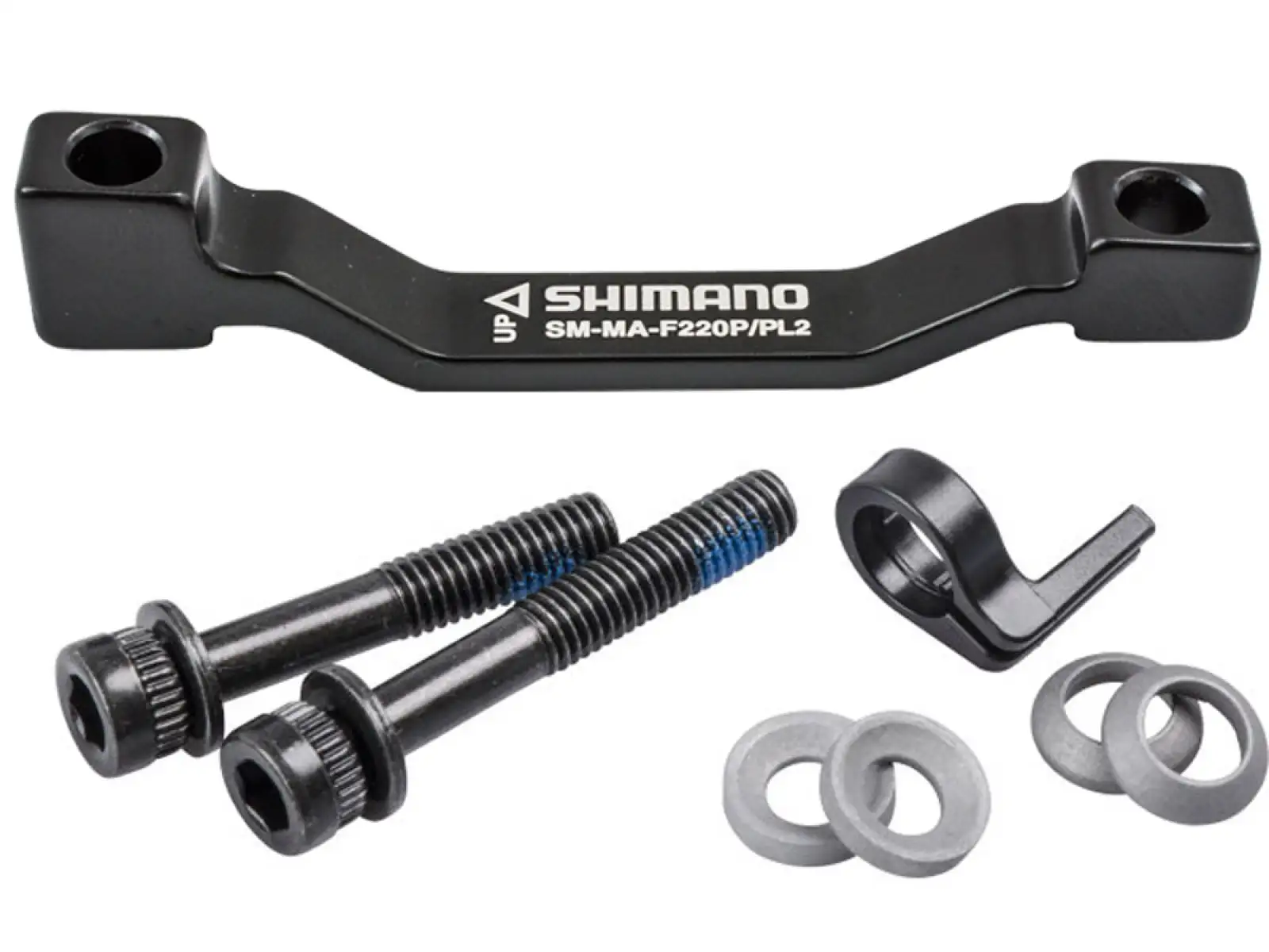 Shimano SM-MA-F220 adaptér kotúčovej brzdy 220 mm, P/PL2, predný