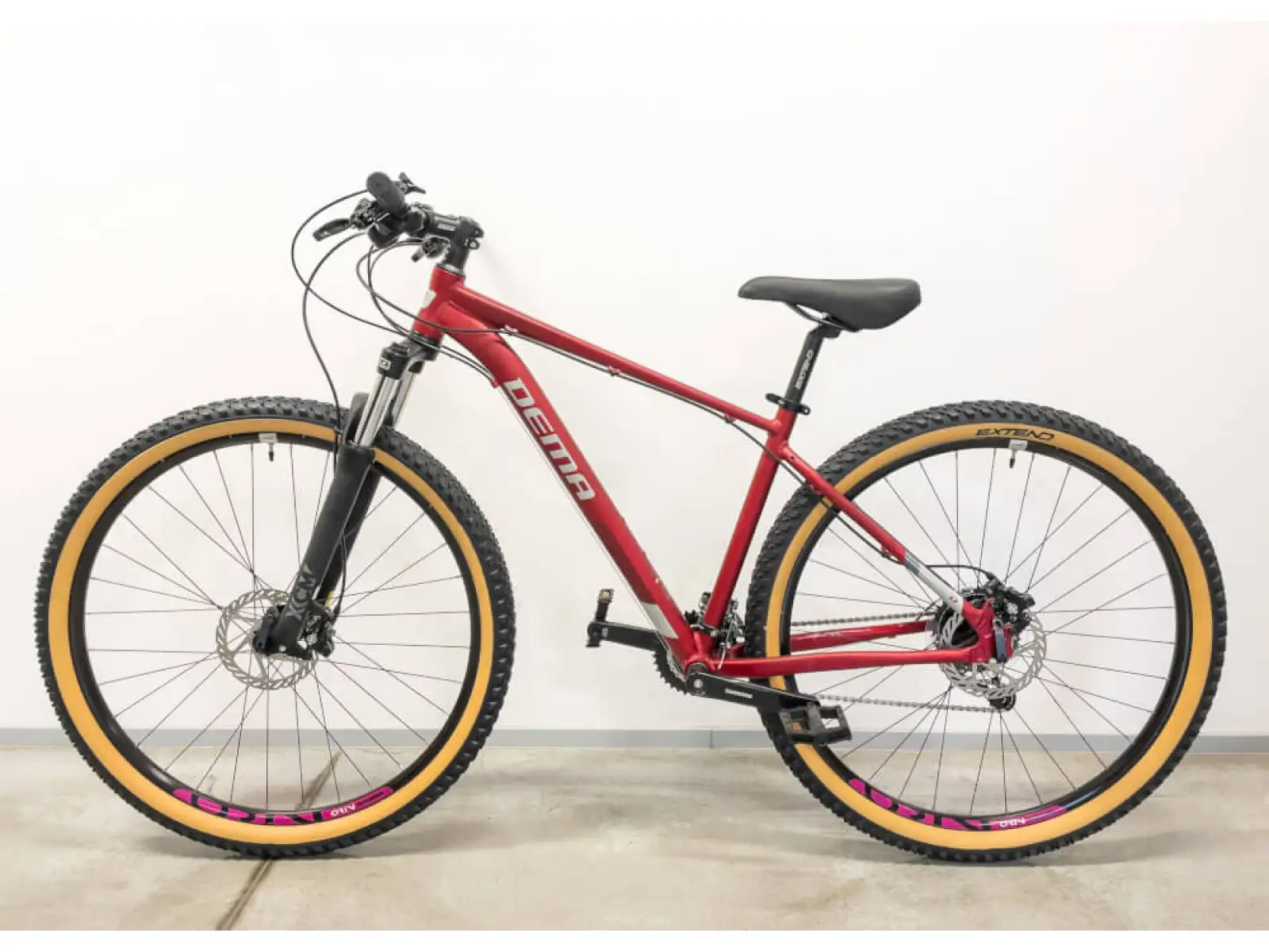 Horský bicykel Dema Ravena 5 Dark Bordo/Gray