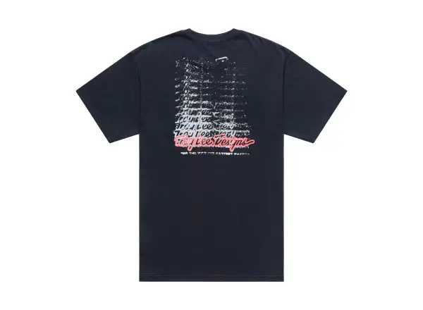 Troy Lee Designs Repeat pánske tričko krátky rukáv Black